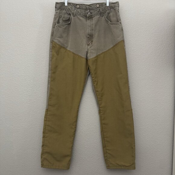 Wrangler Pro Gear Jeans Pants Mens Size 38x34 Brown Yellow Outdoor Work Rugged - Picture 14 of 14